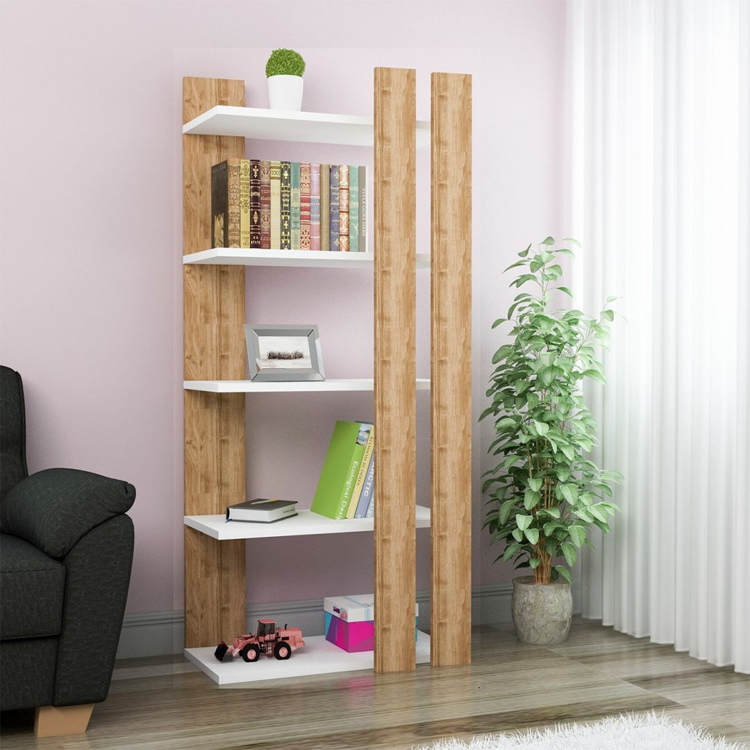 Kệ gỗ 5 tầng 80cm - Lựa chọn phù hợp cho mọi không gian