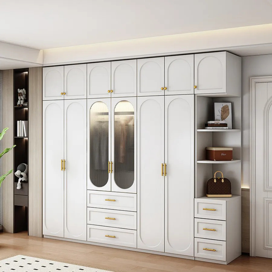 Các loại tủ quần áo màu trắng phổ biến nhất trên thị trường hiện nay